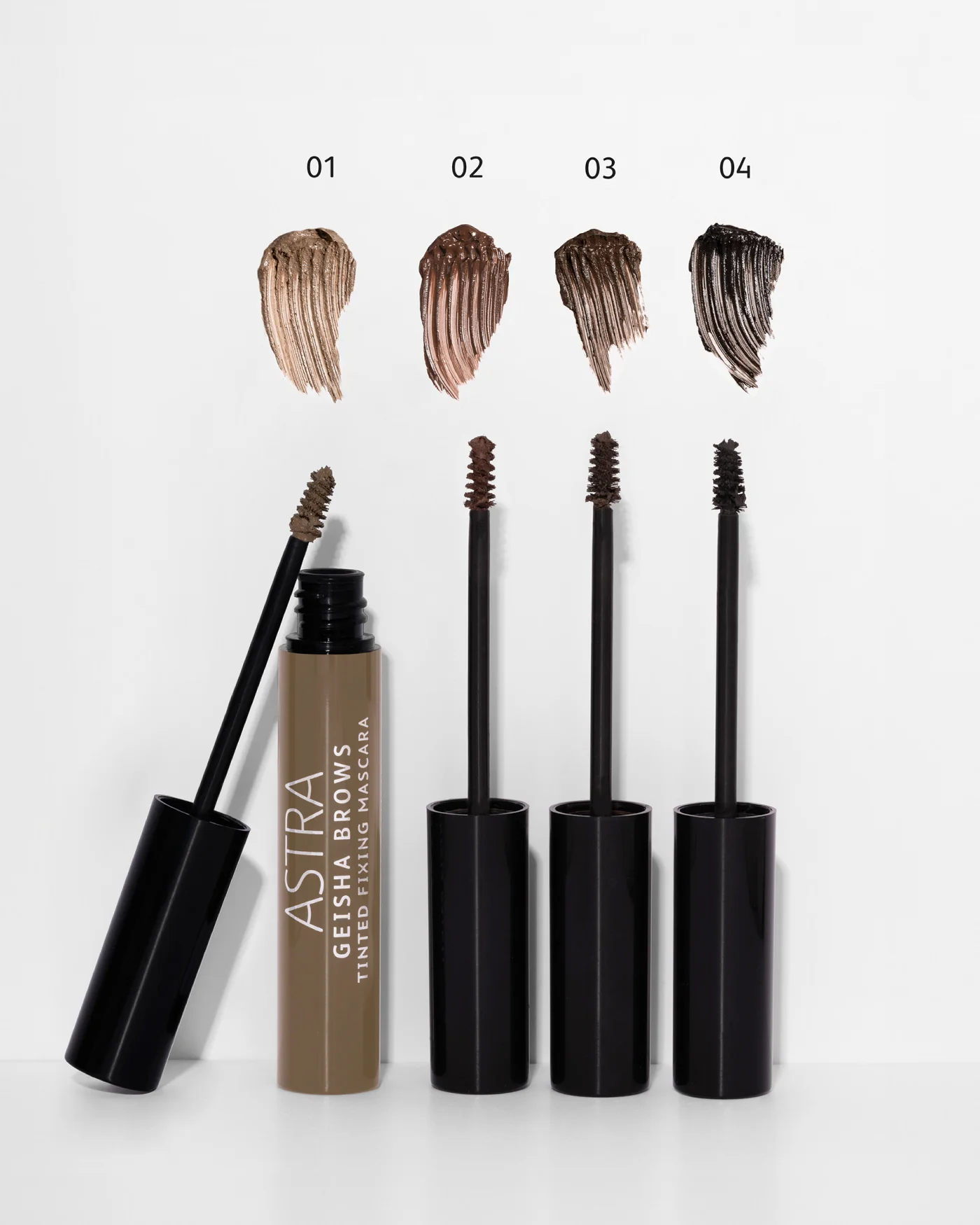 GEISHA BROWS TINTED FIXING MASCARA - Mascara Sopracciglia Definite - Image 4
