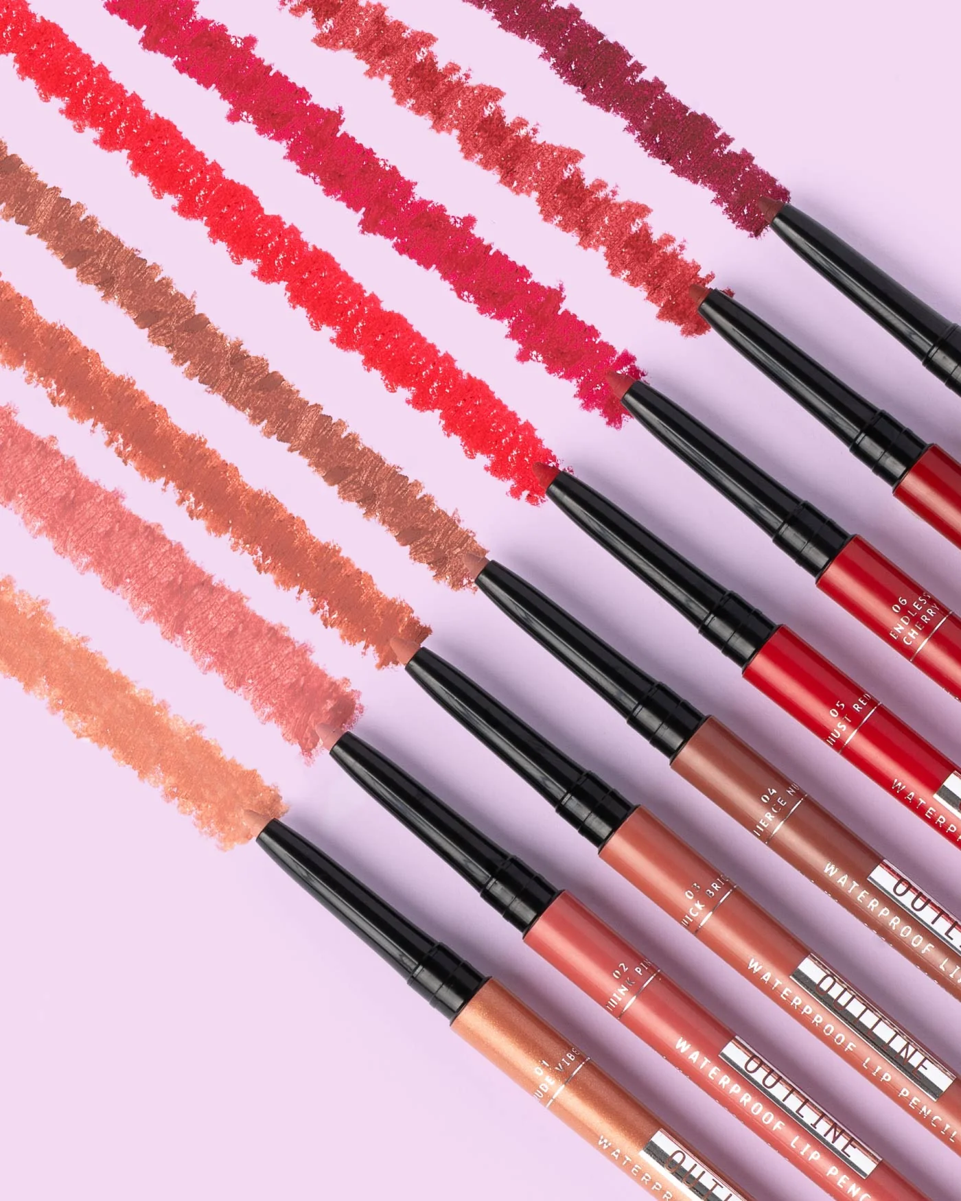 OUTLINE WATERPROOF LIP PENCIL - Matita Labbra Retraibile Resistente all'Acqua - Image 8