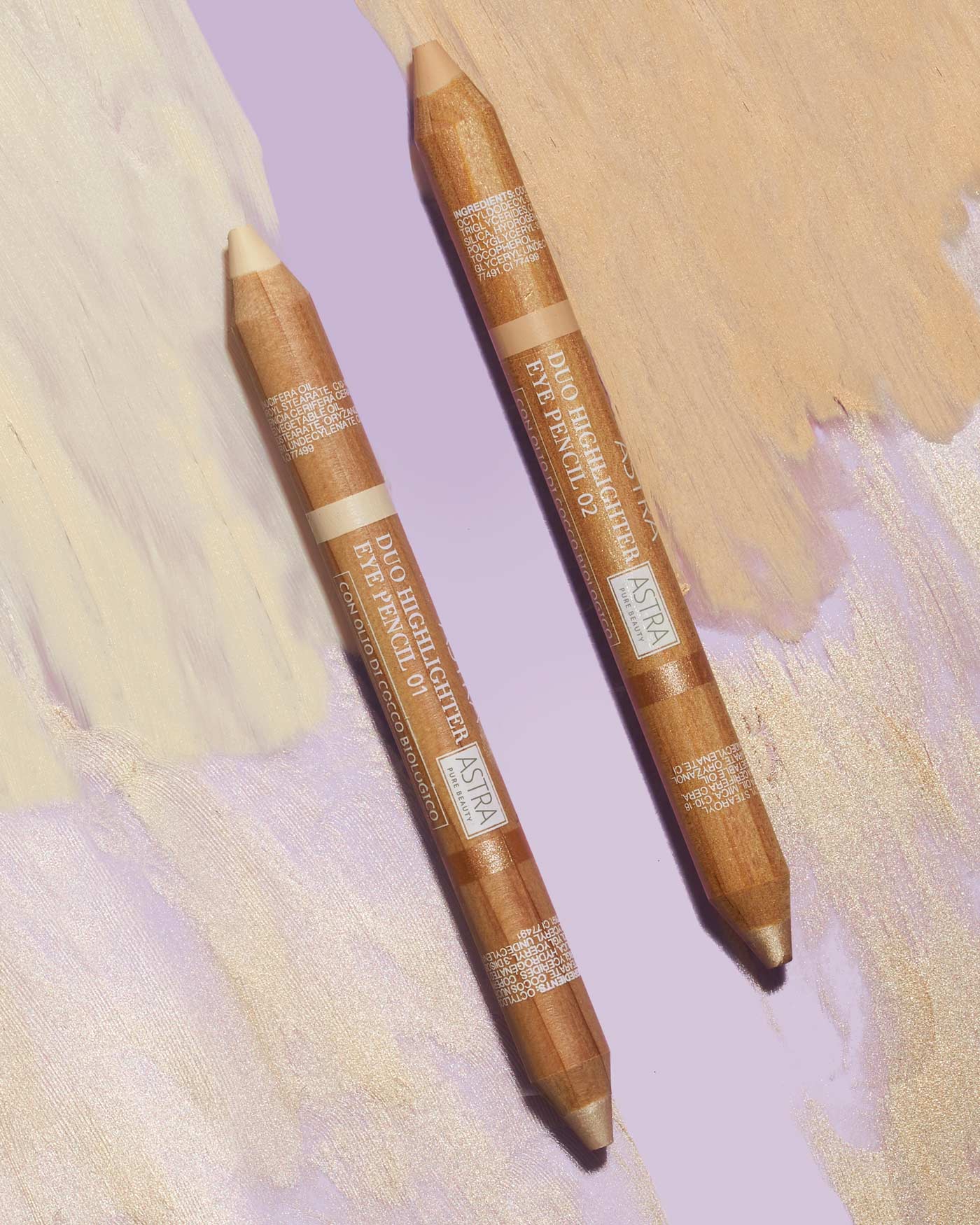 PURE BEAUTY DUO HIGHLIGHTER - Matitone Occhi Illuminante Naturale - Image 3