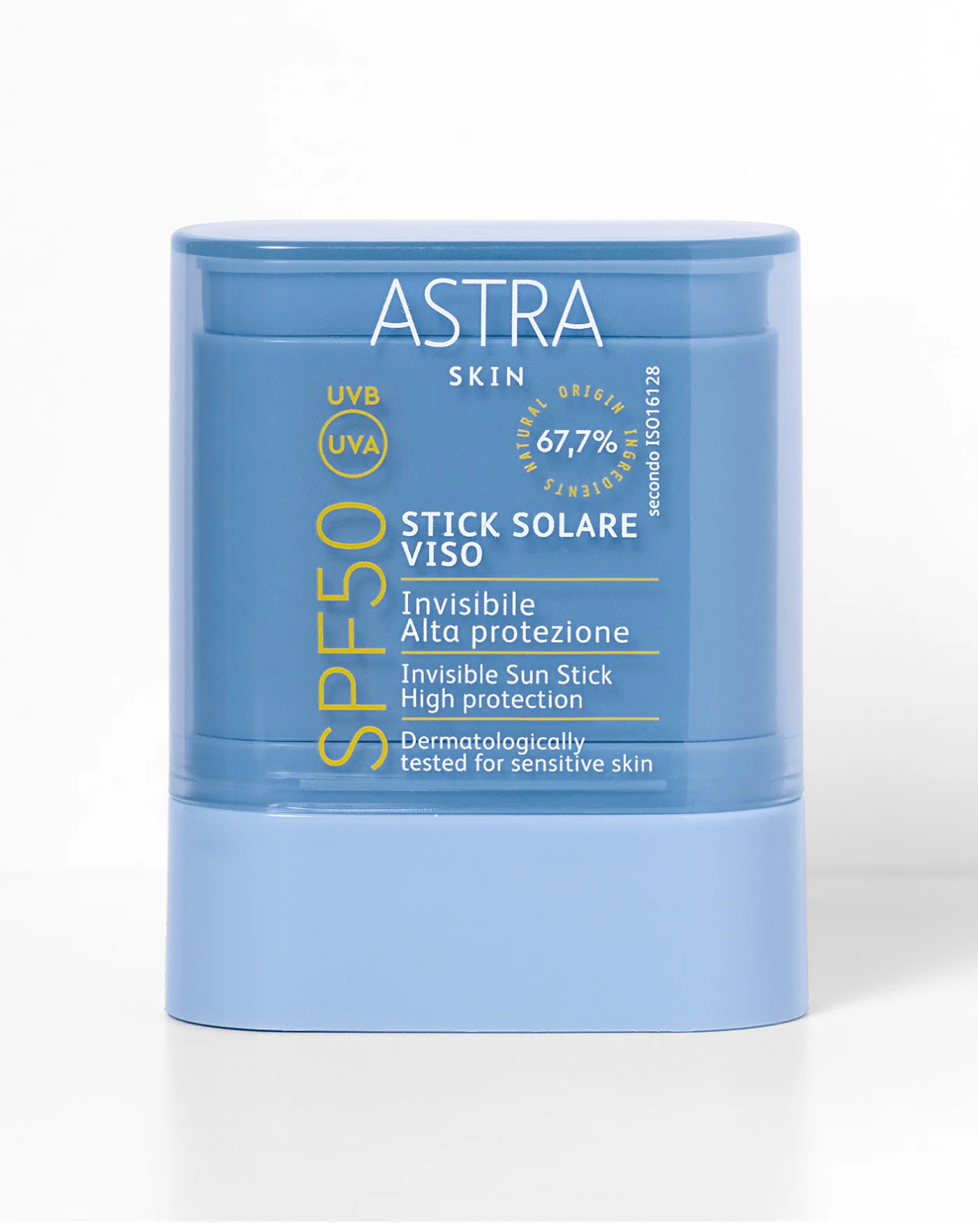 SPF50 STICK SOLARE VISO - Invisibile, Alta Protezione